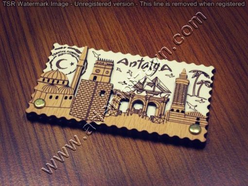  London Souvenir Magnets, Wooden Magnets,Wooden Fridge Magnets