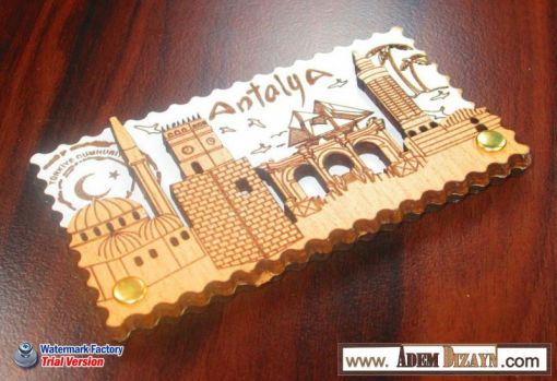 London Souvenir Magnets, Wooden Magnets,Wooden Fridge Magnets