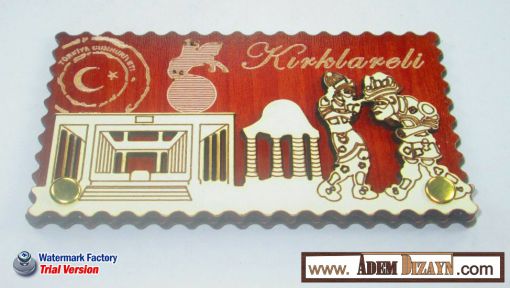 ahşap hacivat karagöz magnet ahşap kırklareli magnet