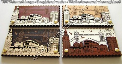  London Souvenir Magnets, Wooden Magnets,Wooden Fridge Magnets