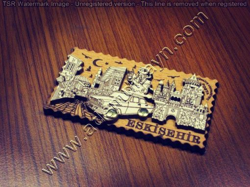  London Souvenir Magnets, Wooden Magnets,Wooden Fridge Magnets