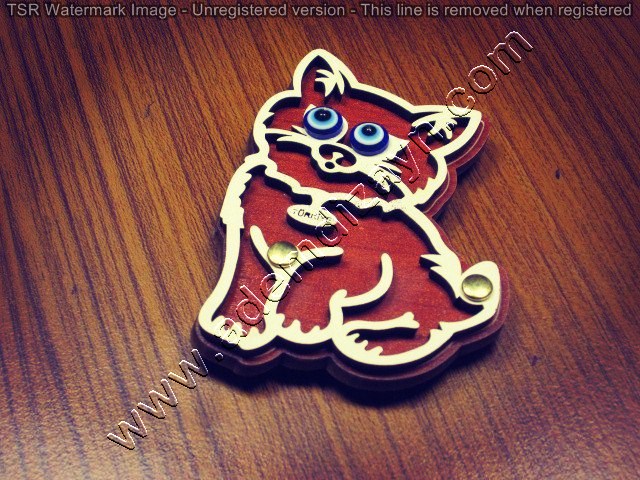 Wooden Souvenir Gift Magnet