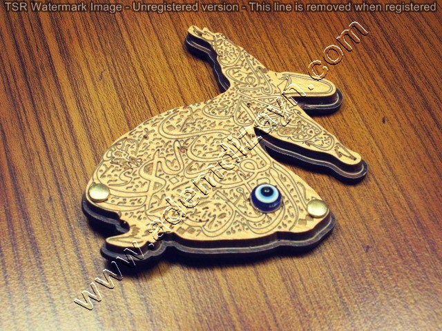 Wooden Souvenir Gift Magnet