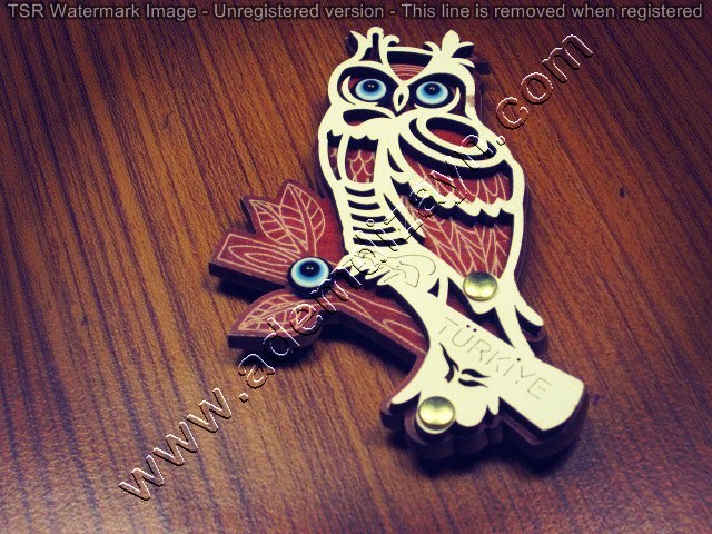 Wooden Souvenir Gift Magnet